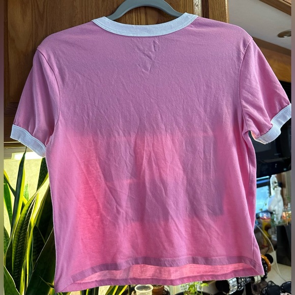 🧿SOLD🧿Barbie Ringer Tee - Picture 2 of 4